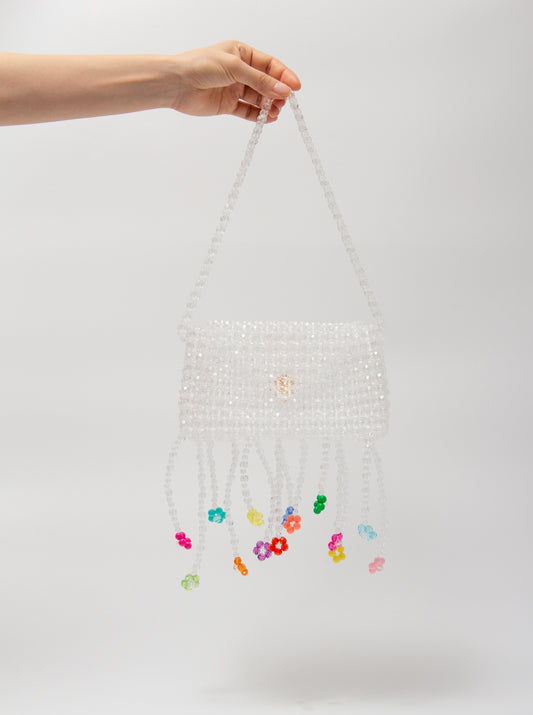 flower hand bag(clear)