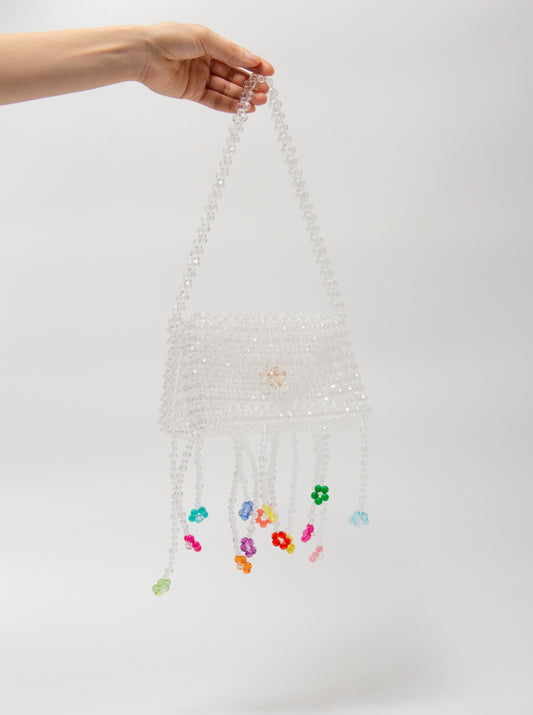 flower hand bag(clear)