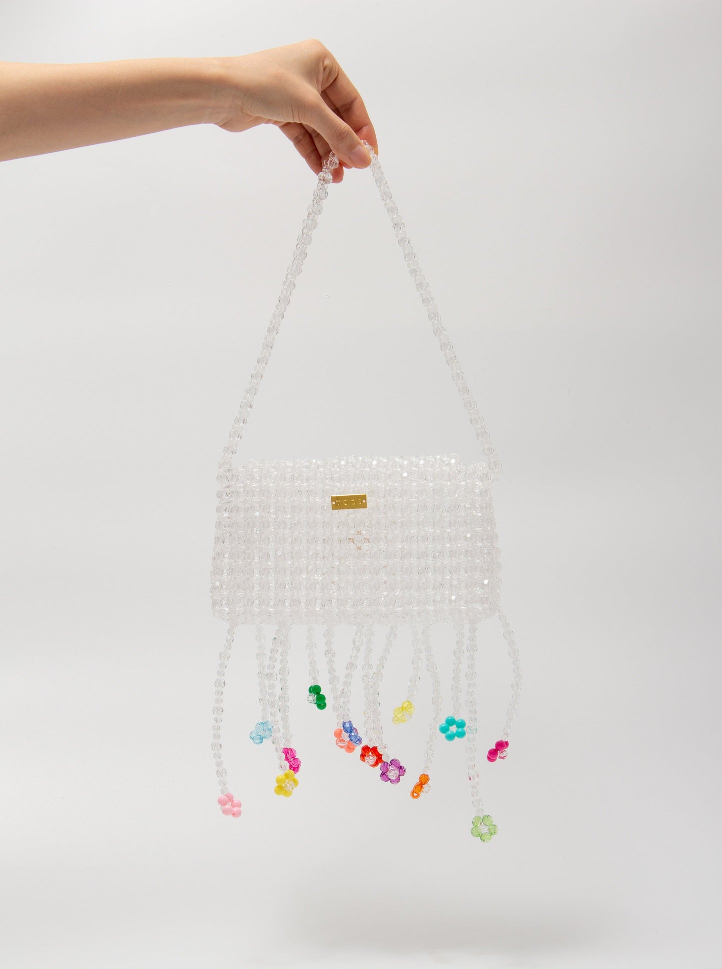 flower hand bag(clear)