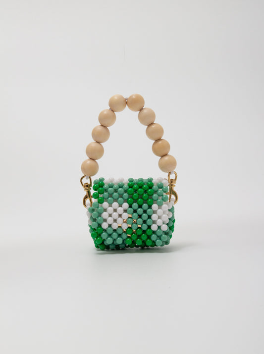 AirPods Pro case (green checked)