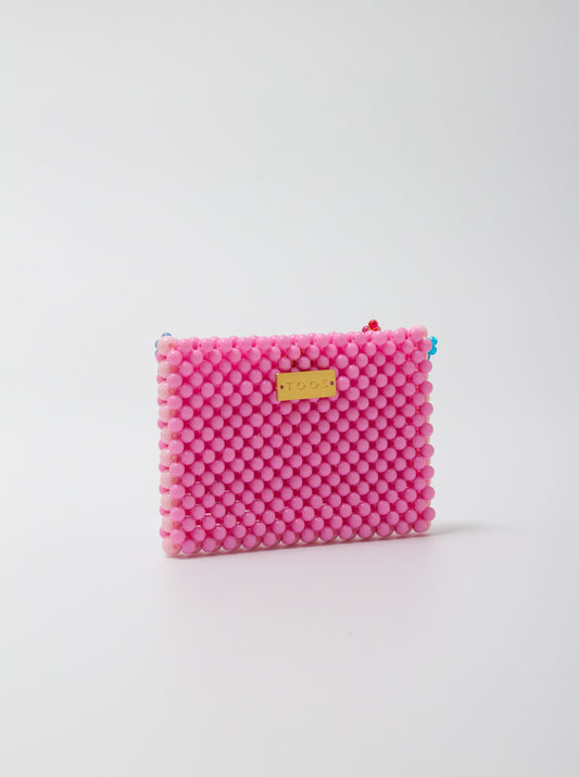 flower card case(pink)