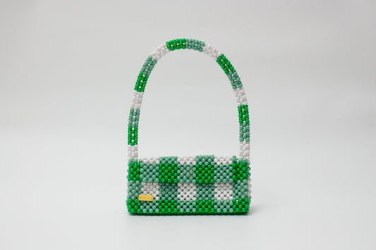 handbag(green checked)