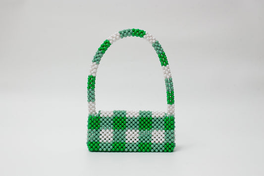 handbag(green checked)