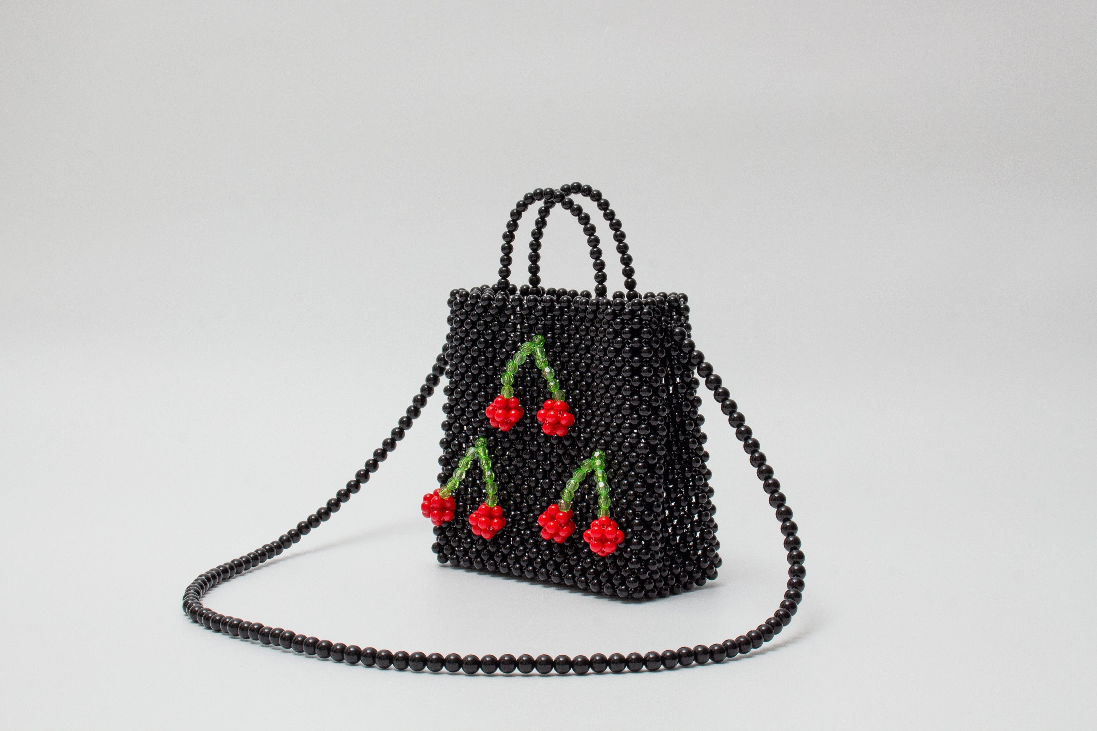 shoulder bag （cherry）