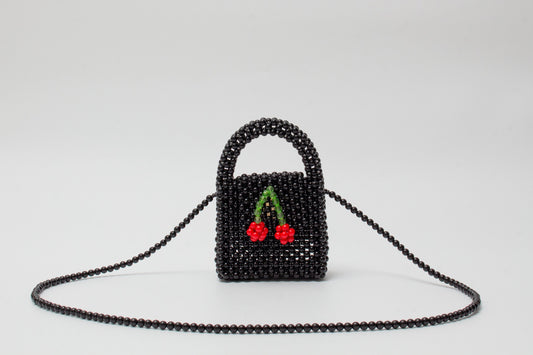minimini sholder bag (cherry black)