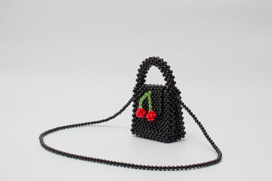 minimini sholder bag (cherry black)