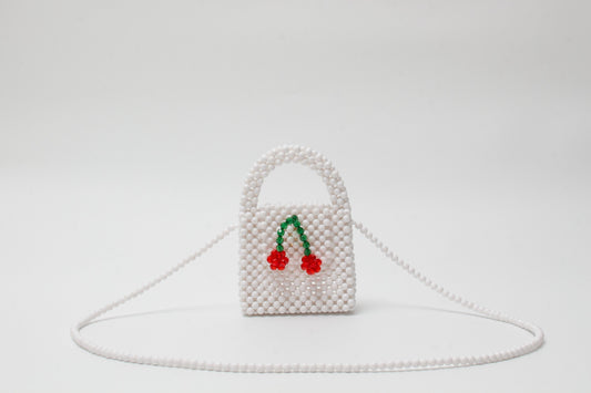 minimini sholder bag (cherry white)