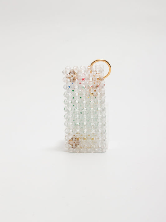 flower key case(clear)