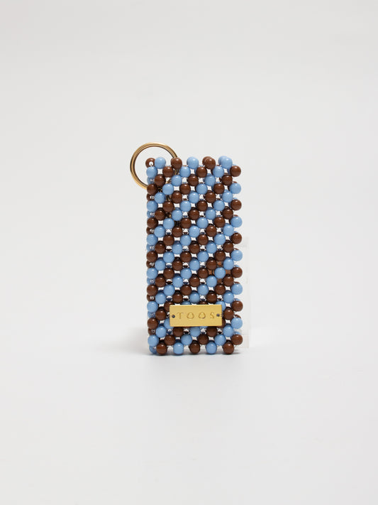 key case(blue × brown)