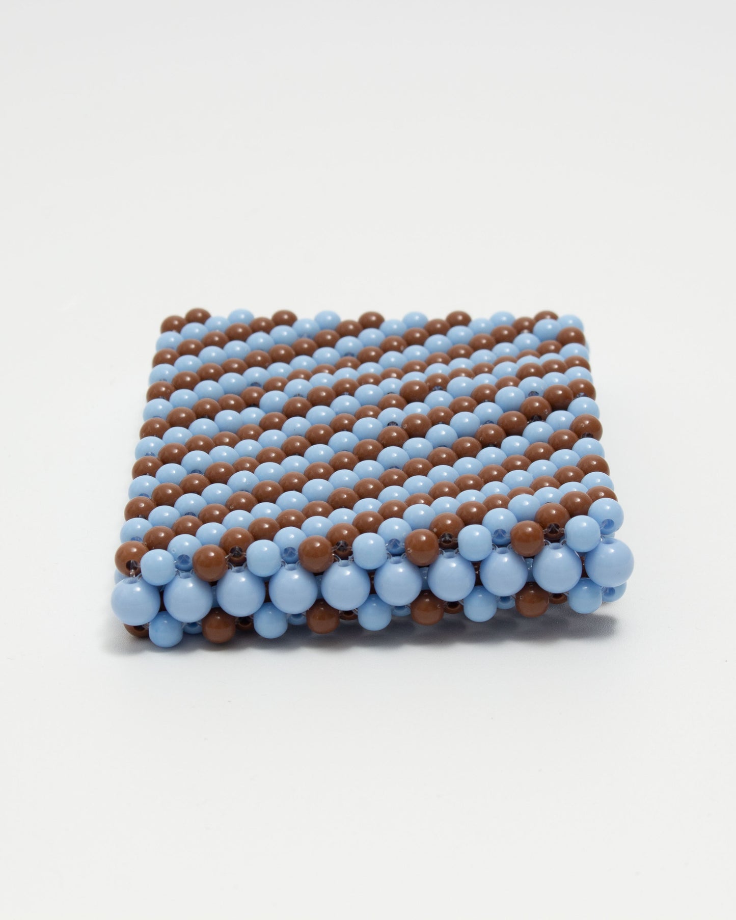 card case (blue×brown)