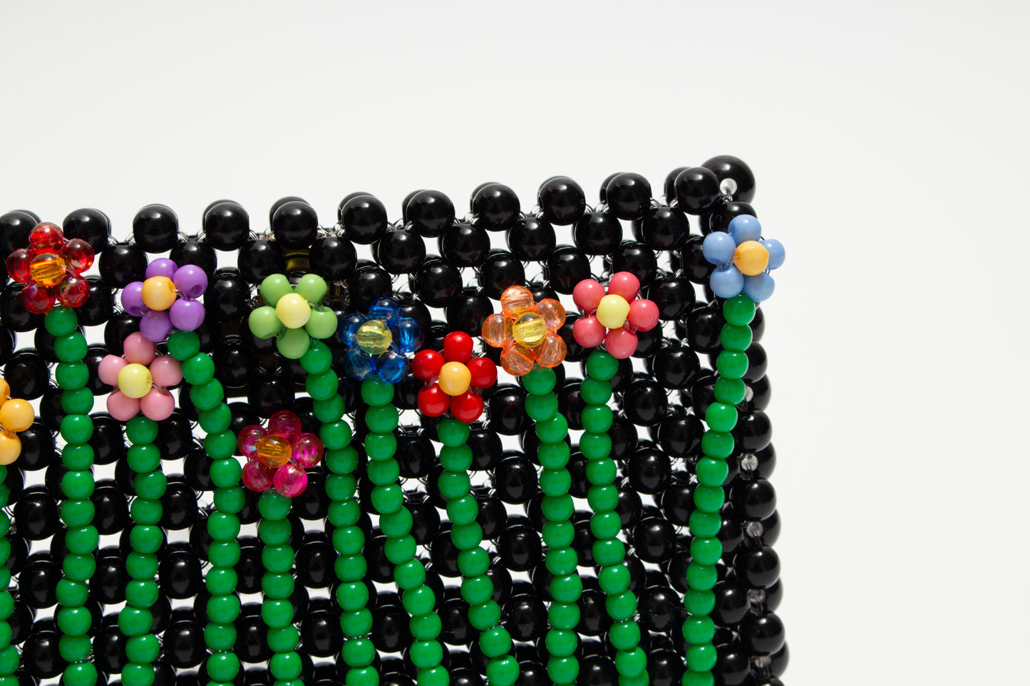 flower card case(black)