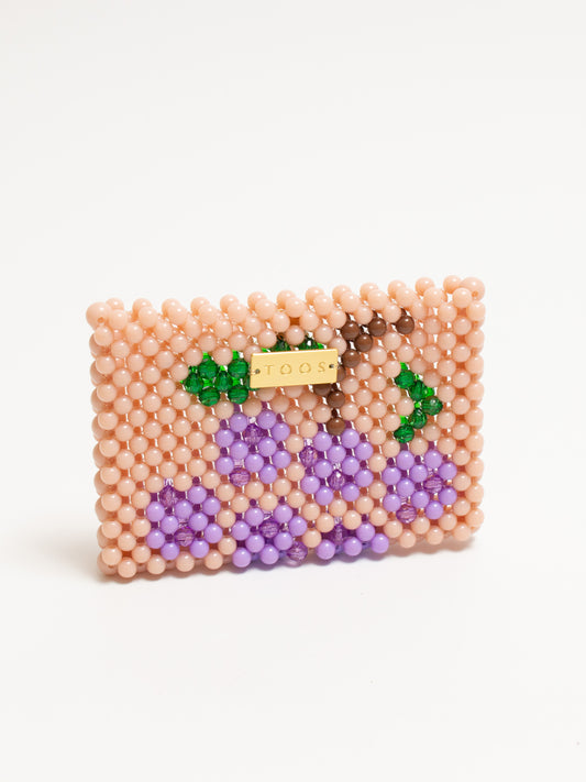 【2/25 20:00-販売】fruits card case(grape)