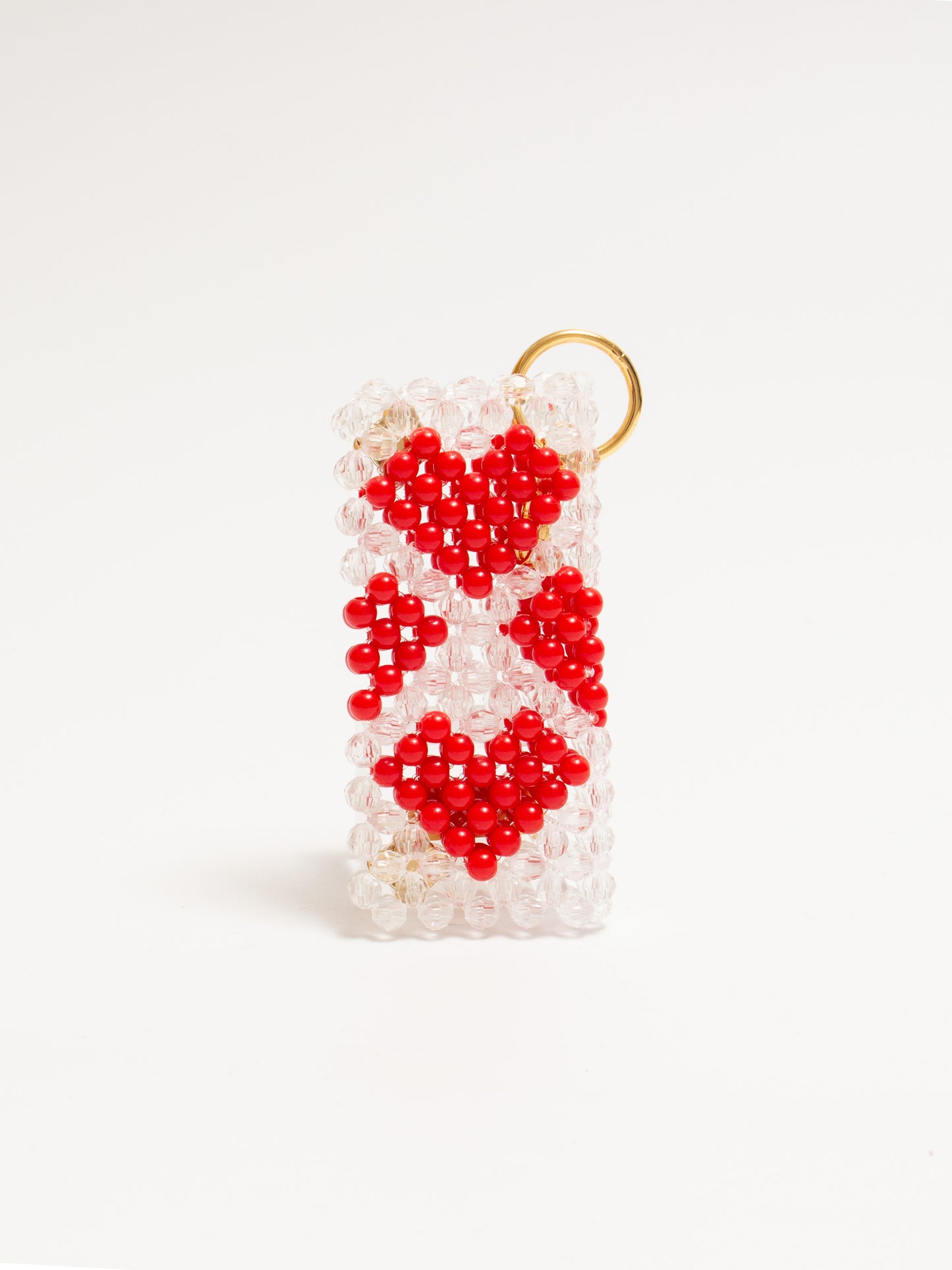 key case(heart red)