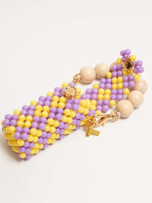 【2/25 20:00-販売】Lip case (yellow × purple)