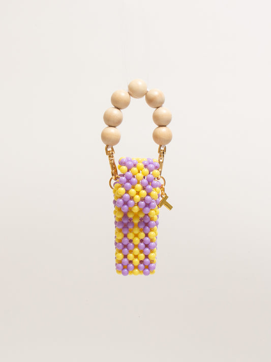 【2/25 20:00-販売】Lip case (yellow × purple)