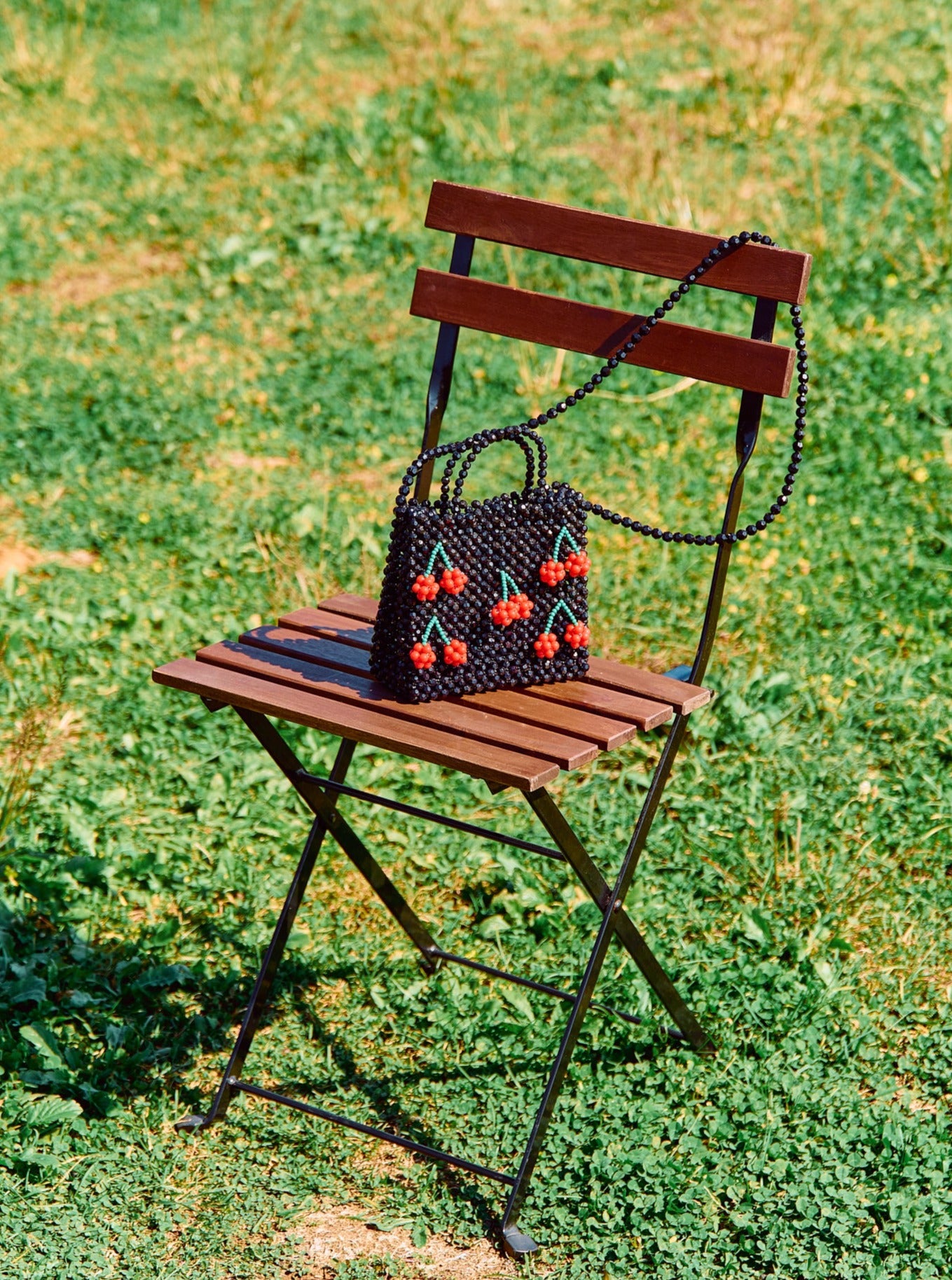 fresh cherries shoulder bag