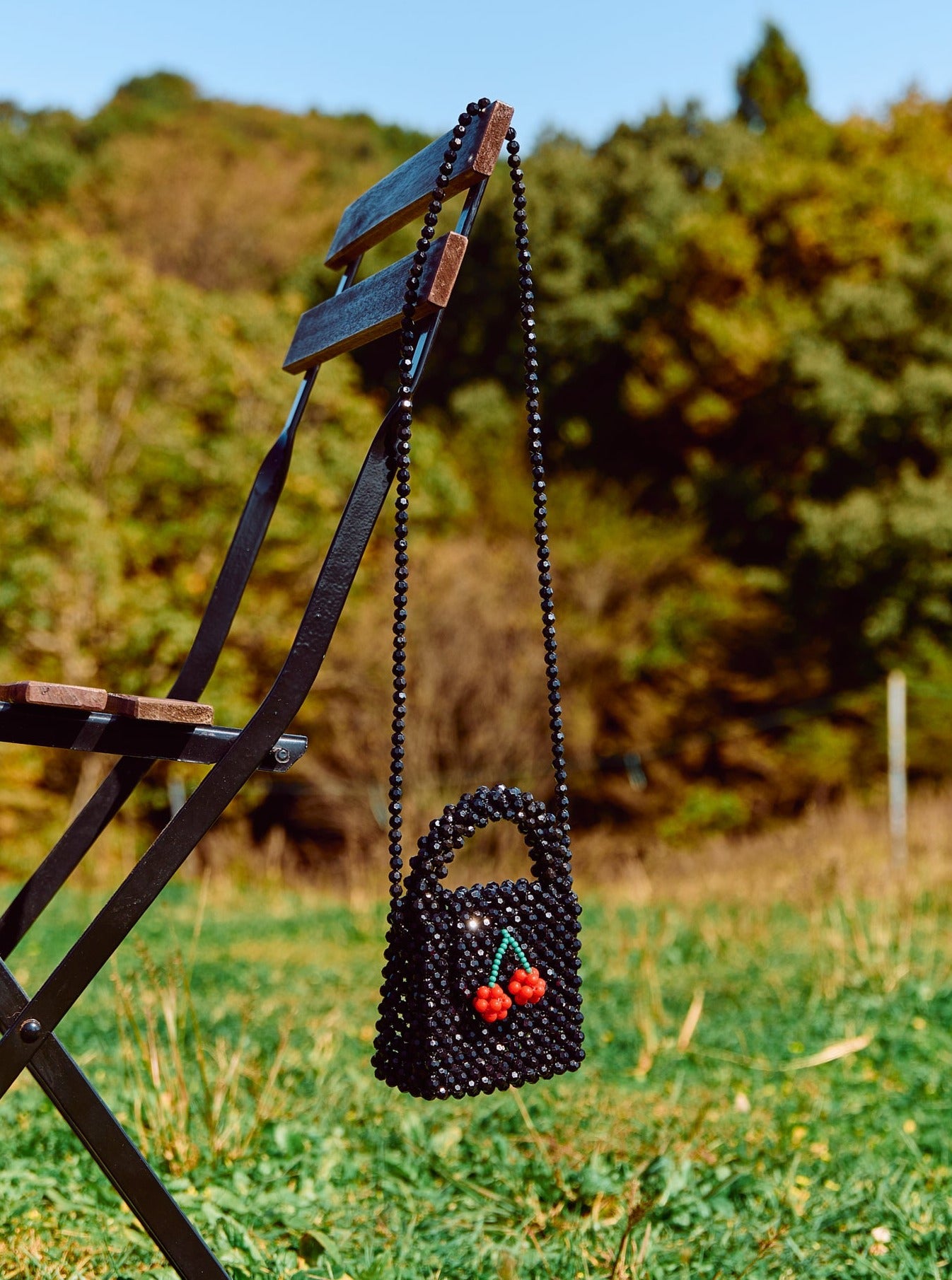 minimini sholder bag (cherry black)