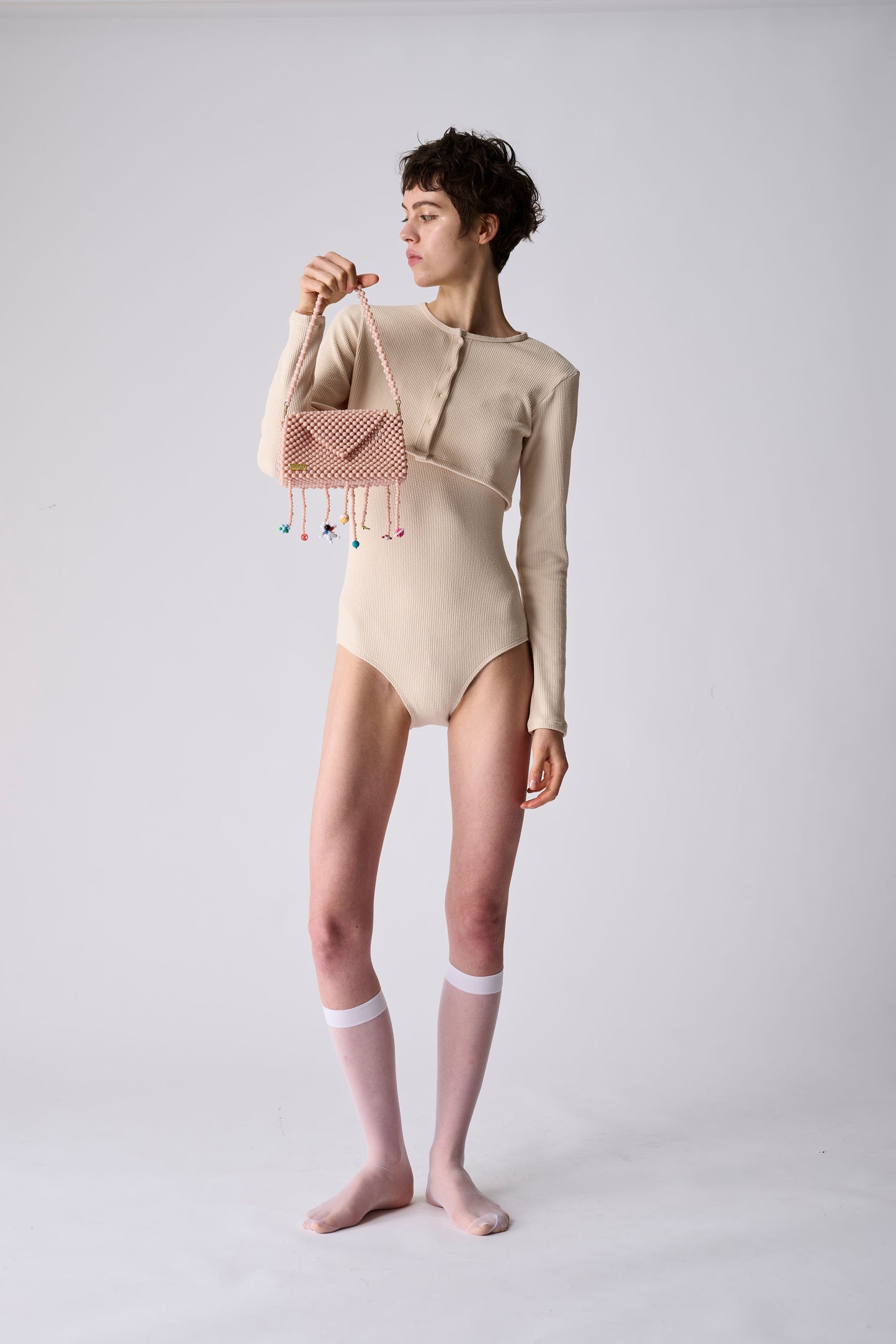 space handbag（beige）