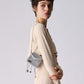 space three way chain bag mini（gray）