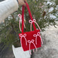 ribbon toto bag