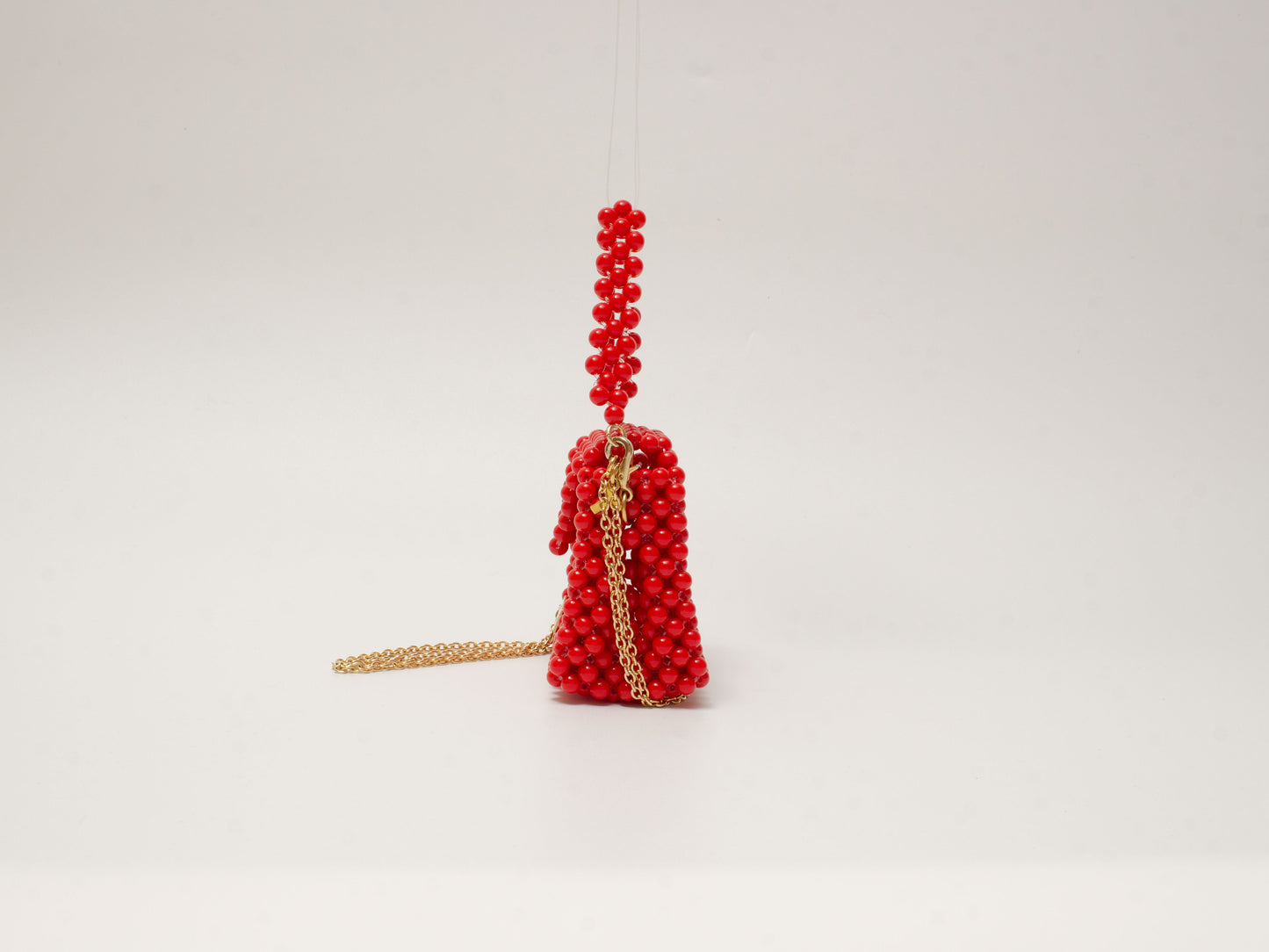 Three-Way Chain Bag Mini (Vivid Pink)