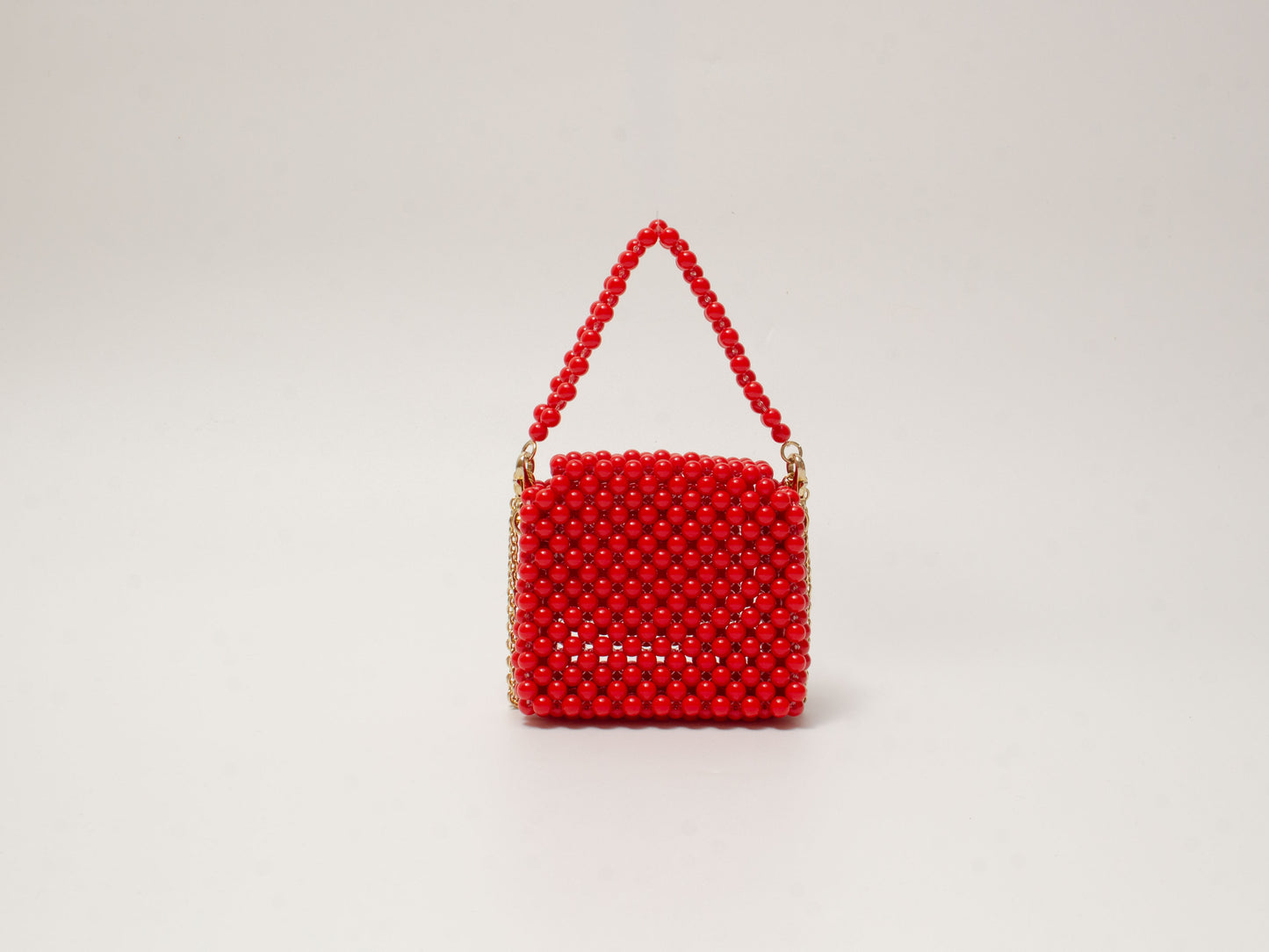 Three-Way Chain Bag Mini (Vivid Pink)