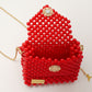 Three-Way Chain Bag Mini (Vivid Pink)