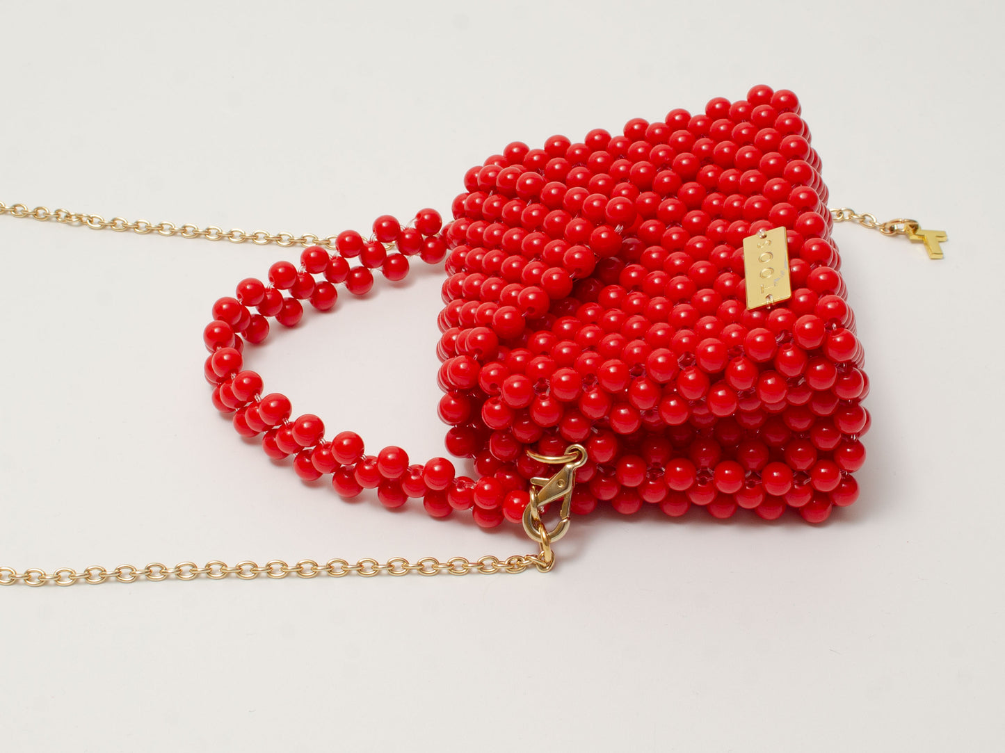 Three-Way Chain Bag Mini (Vivid Pink)