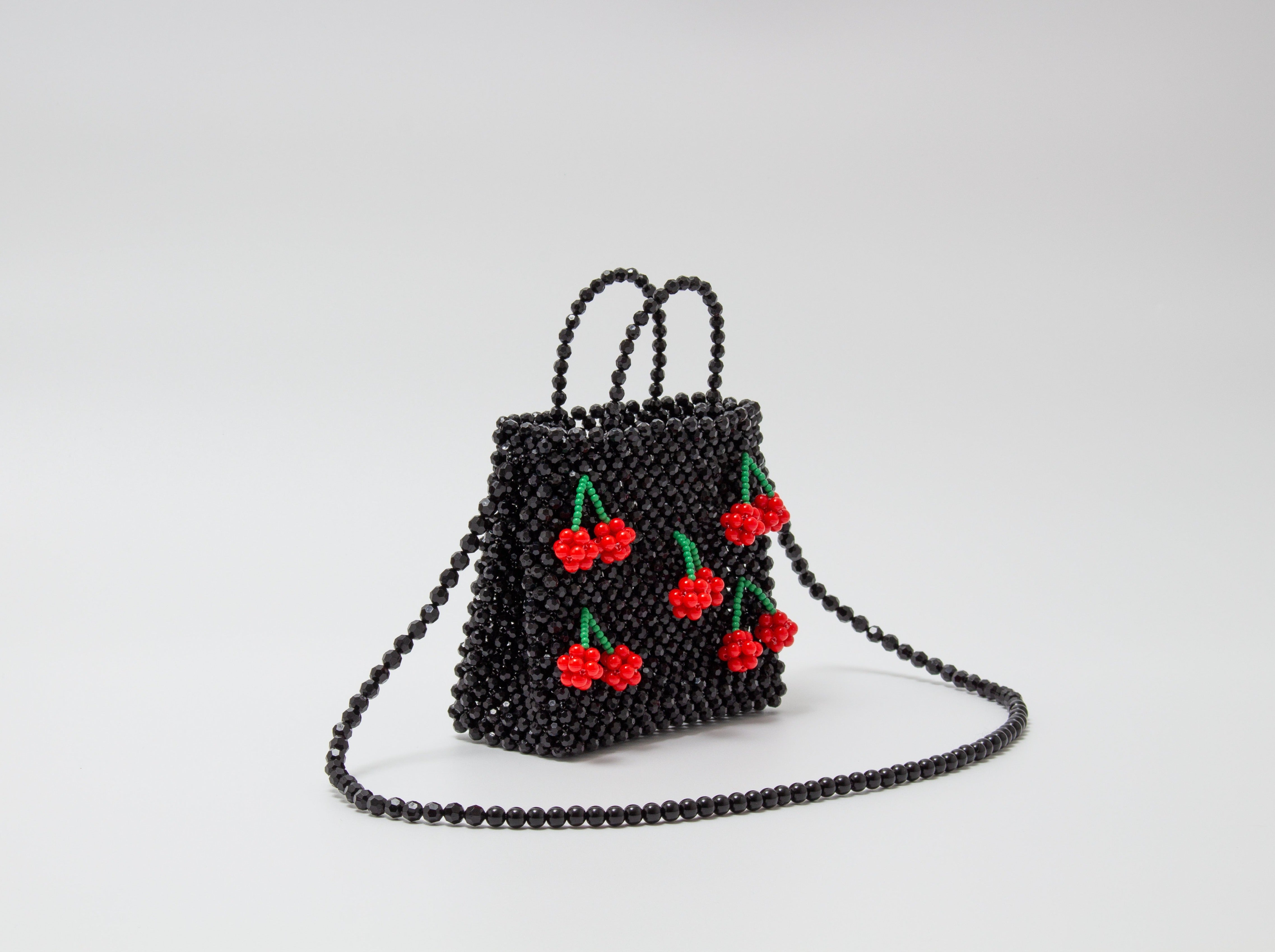 fresh cherries shoulder bag