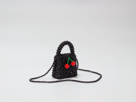 minimini sholder bag (cherry black)