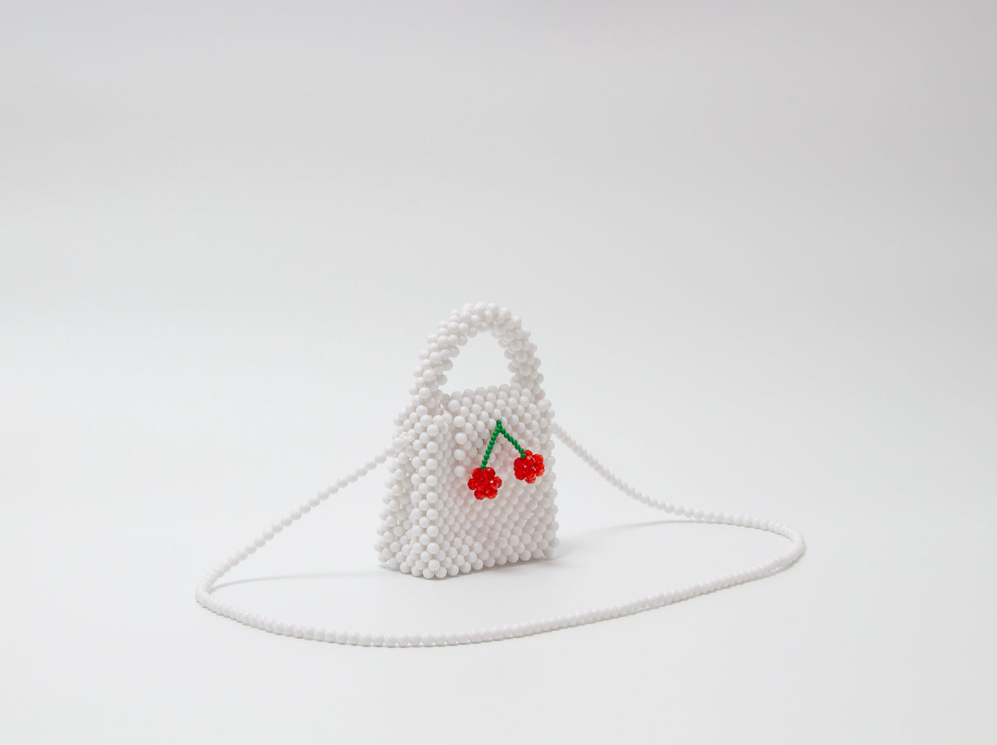 minimini sholder bag (cherry white)