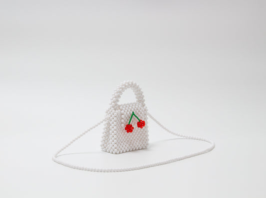 minimini sholder bag  (cherry white)