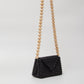 wood ball shoulder bag（black）