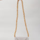 wood ball shoulder bag（white）