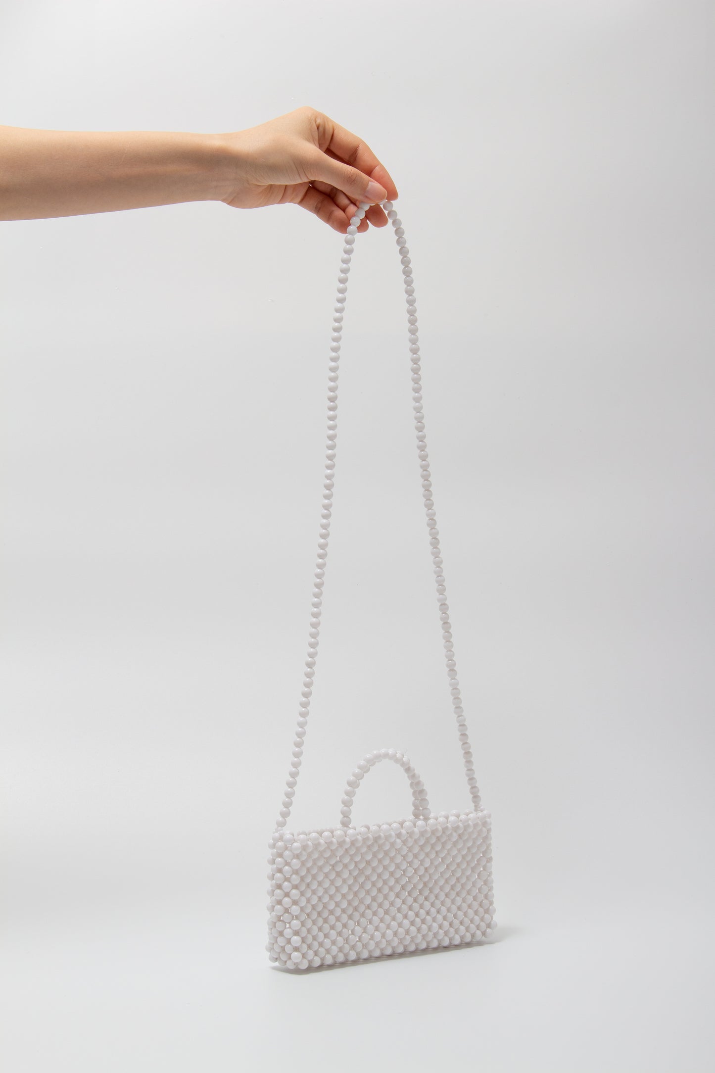 minimalist shoulder bag（white）