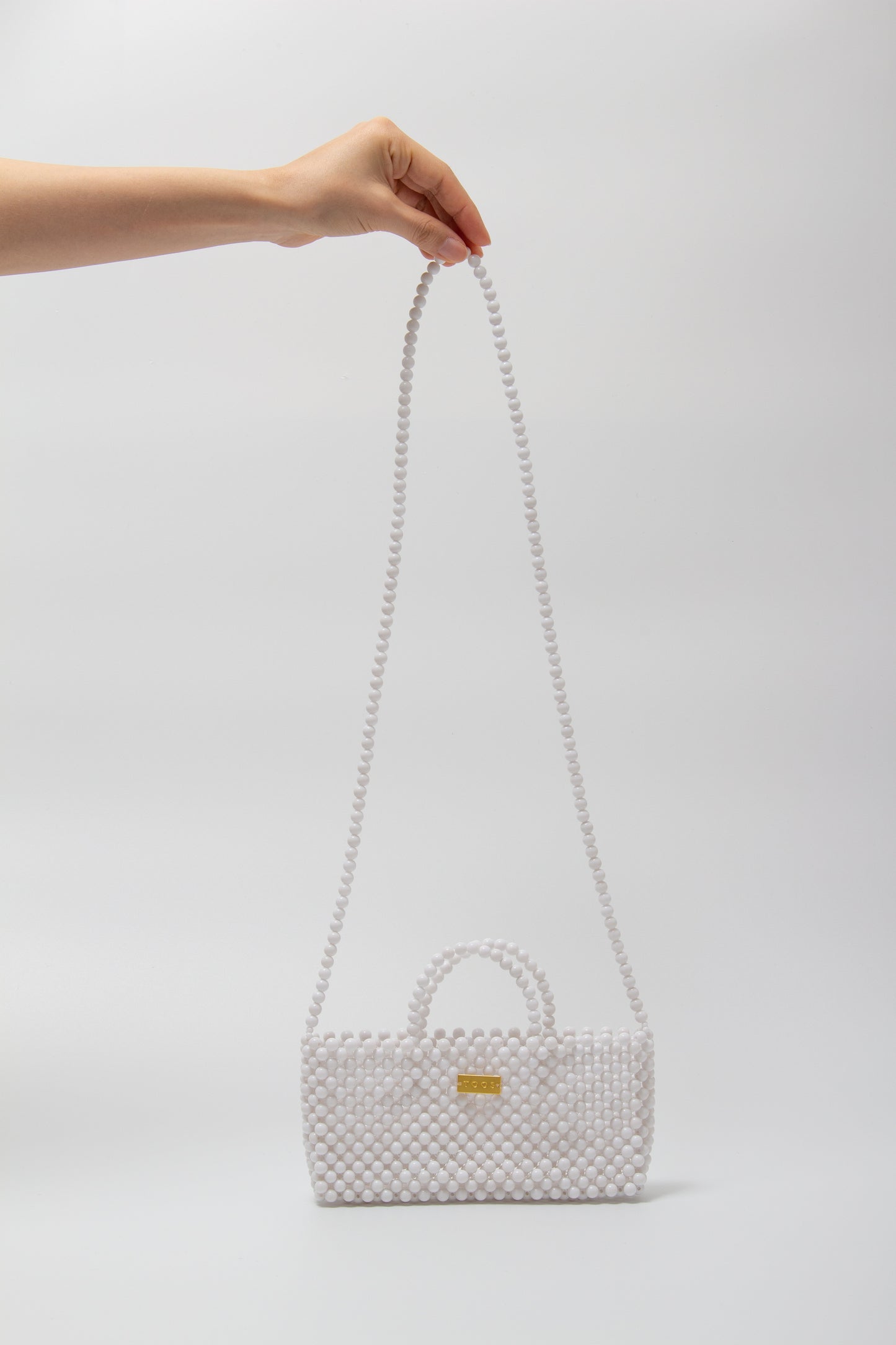 minimalist shoulder bag（white）