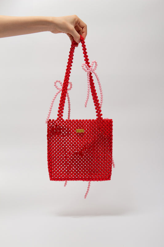 ribbon toto bag