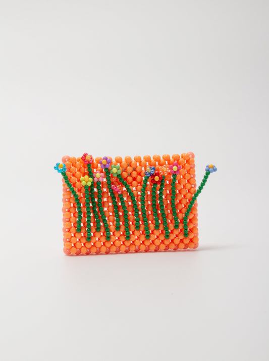 blooming card case（orange）