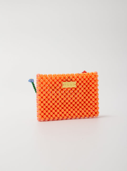 blooming card case（orange）