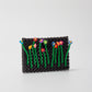 blooming card case（black）