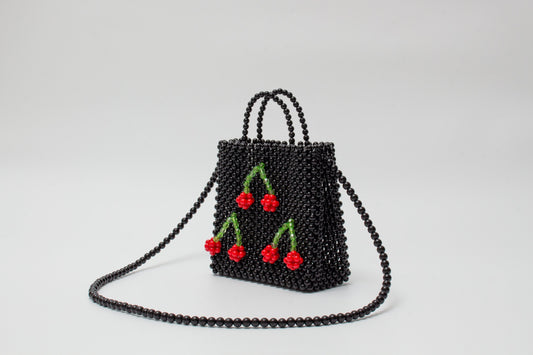 fresh cherries shoulder bag 