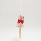three way chain bag big（heart red）