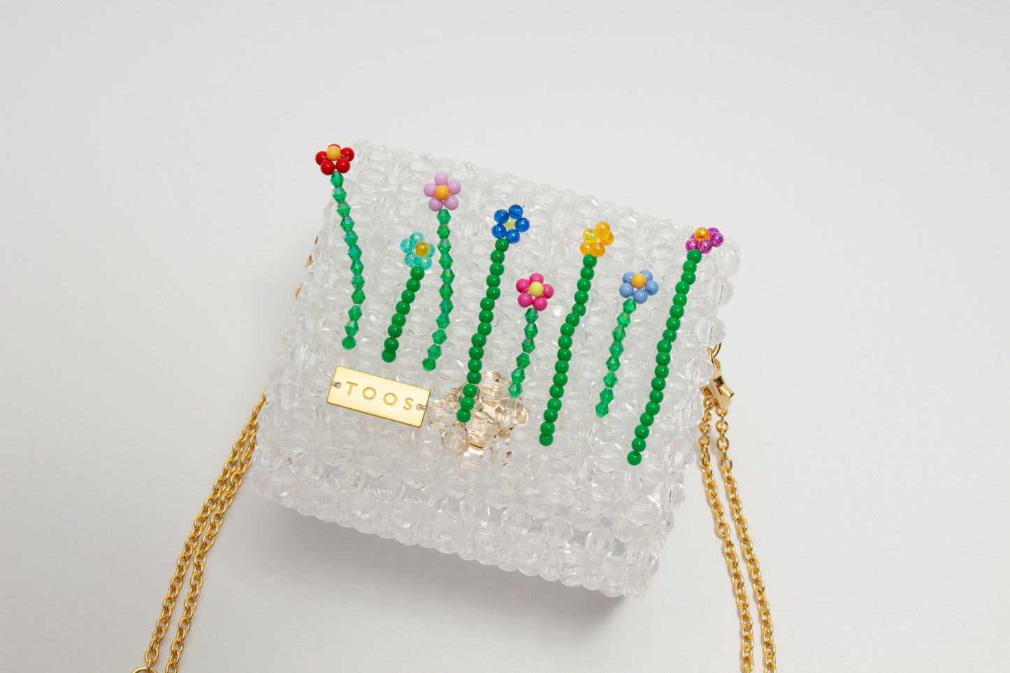 three way chain bag mini（flower）
