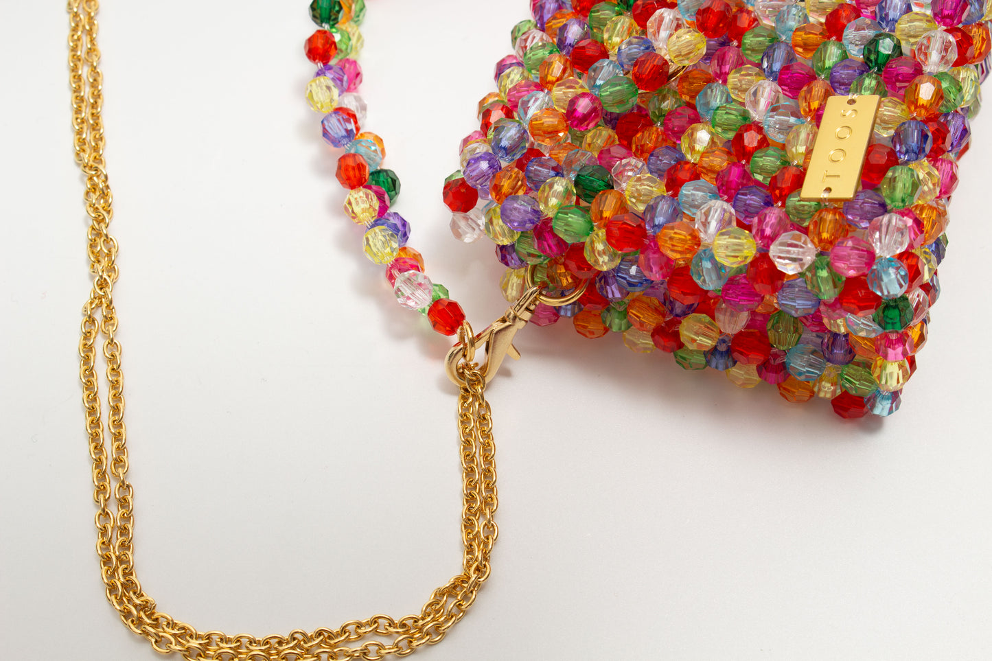 three way chain bag mini（sparkle）