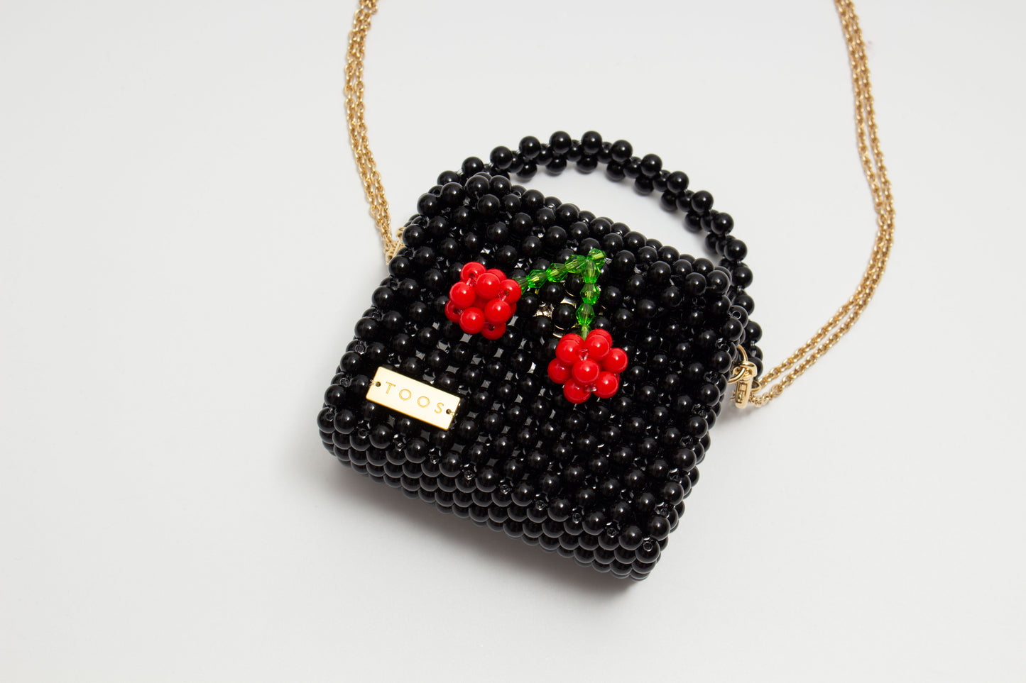 three way chain bag mini（cherry）