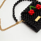 three way chain bag mini（cherry）