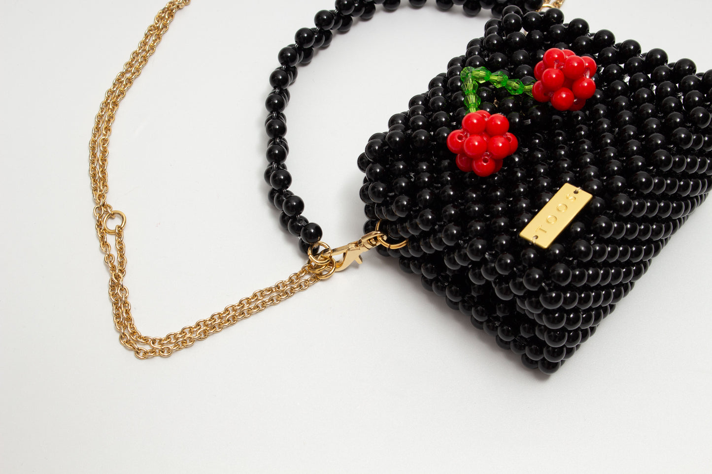 three way chain bag mini（cherry）