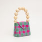 【2/25 20:00-販売】wood ball hand bag（pink green blue）