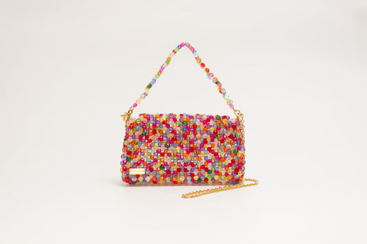 three way chain bag big（sparkle）