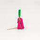 three way chain bag mini（vivid pink）